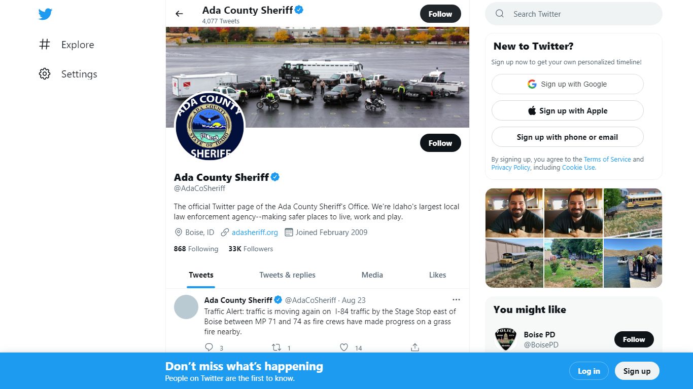 Ada County Sheriff (@AdaCoSheriff) / Twitter